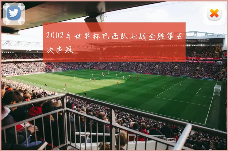 2002年世界杯巴西队七战全胜第五次夺冠