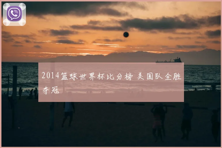 2014篮球世界杯比分榜 美国队全胜夺冠